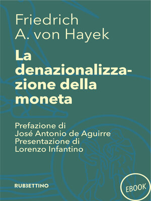 cover image of La denazionalizzazione della moneta
